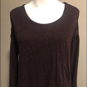 Woman’s Long Sleeve Plum Shirt